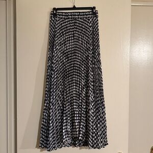 ba&sh Polka Dot Printed Pleated Skirt, size XS